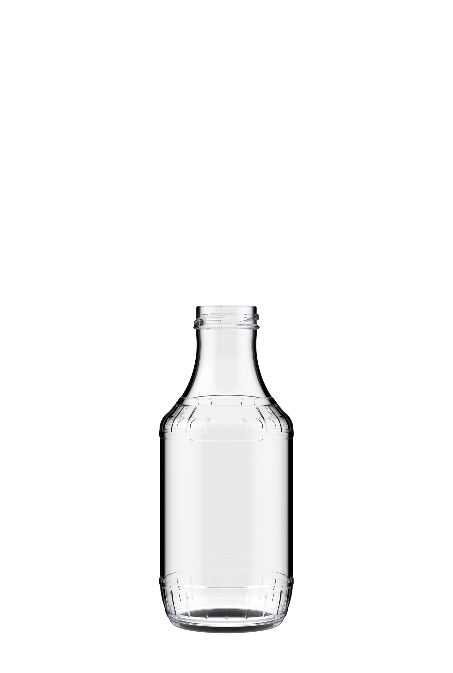 Flint 17oz BBQ Sauce Bottle Lug and Decanter