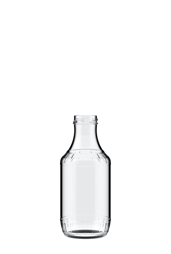 17oz BBQ Sauce Bottle Lug and Decanter