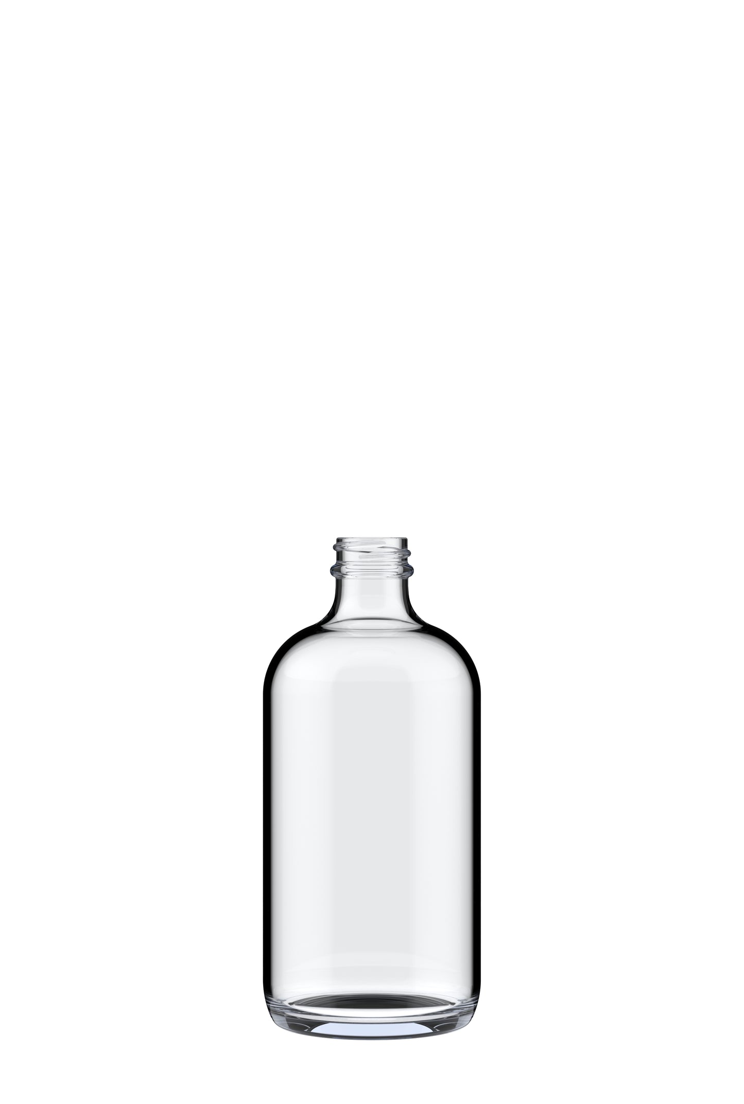 Amber 16oz Boston Round