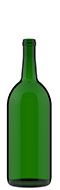 1.5L Standard Claret Magnum - Champagne Green