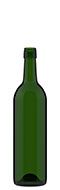 750ml Claret Aura Stelvin® - Champagne Green